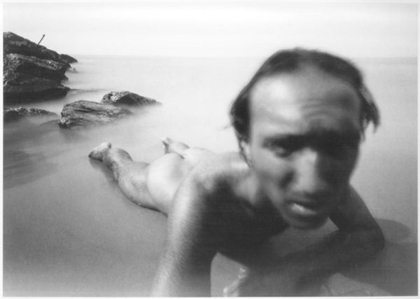 Self-portrait. Cubelles 1985 Silver gelatin 30X40