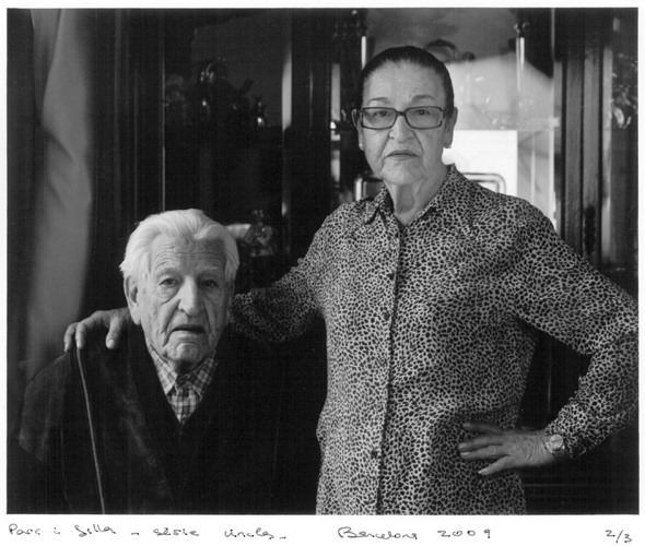 Father and daughter. Barcelona 2009. Silver gelatin 20X25