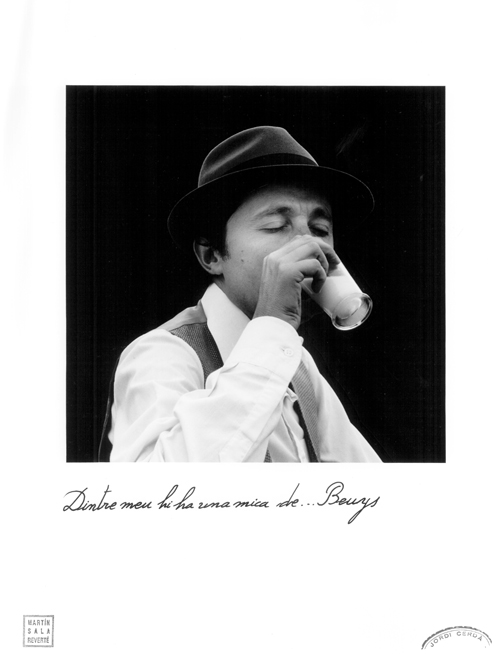 In me there is a bit of... Beuys Gelatin silver print 30x40 in me